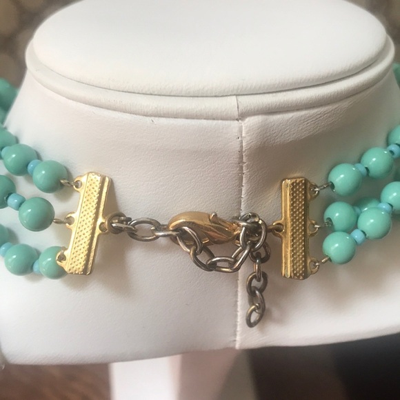 Gerard Yosca NY Vintage Turquoise Statement Necklace - Picture 3 of 8